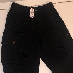 Brand new LF ripped black jeans (discontinued)